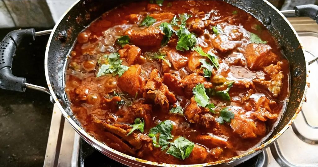 Dhaba Style Chicken Curry Recipe