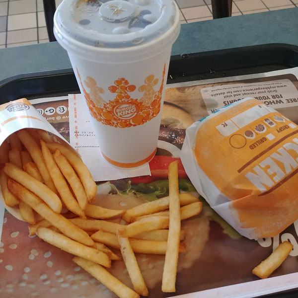 Burger King Featured Menu