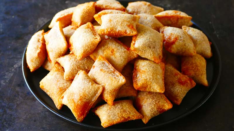 health concerns with deep-fried pizza rolls