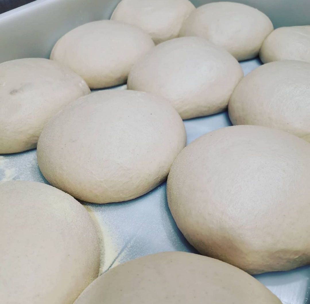 Pizza Dough ready to be prepped