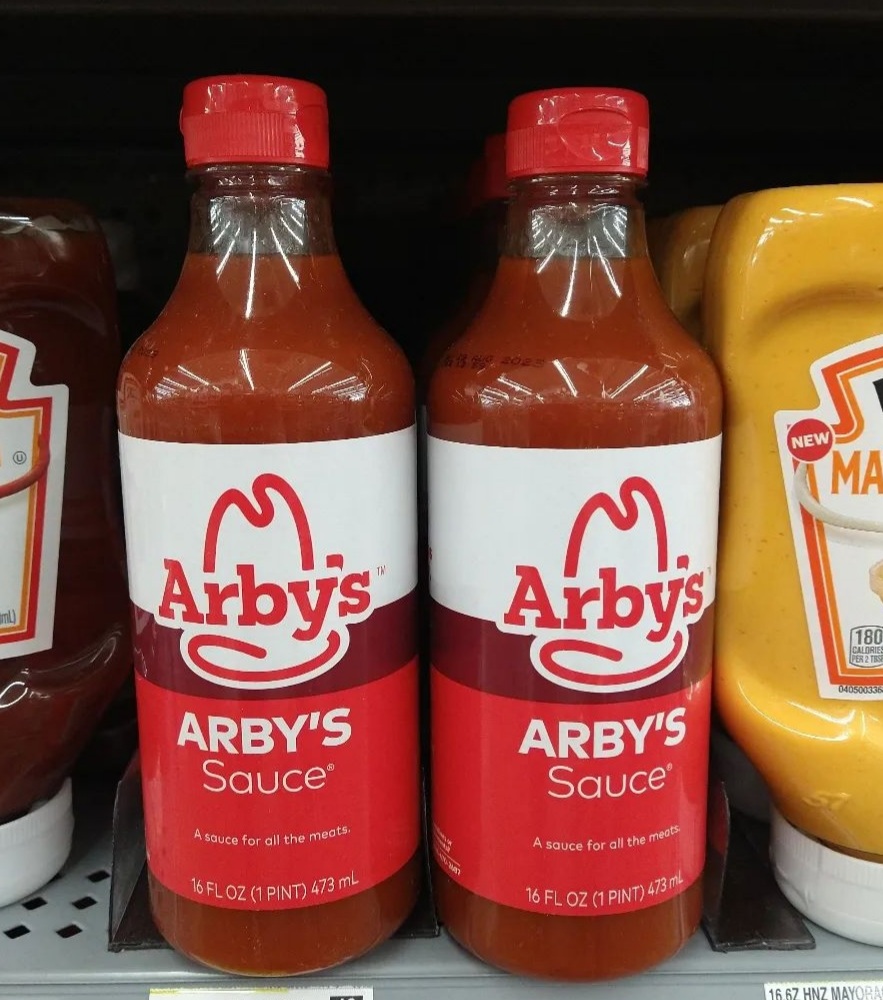 Arby's Sauces in a bottle